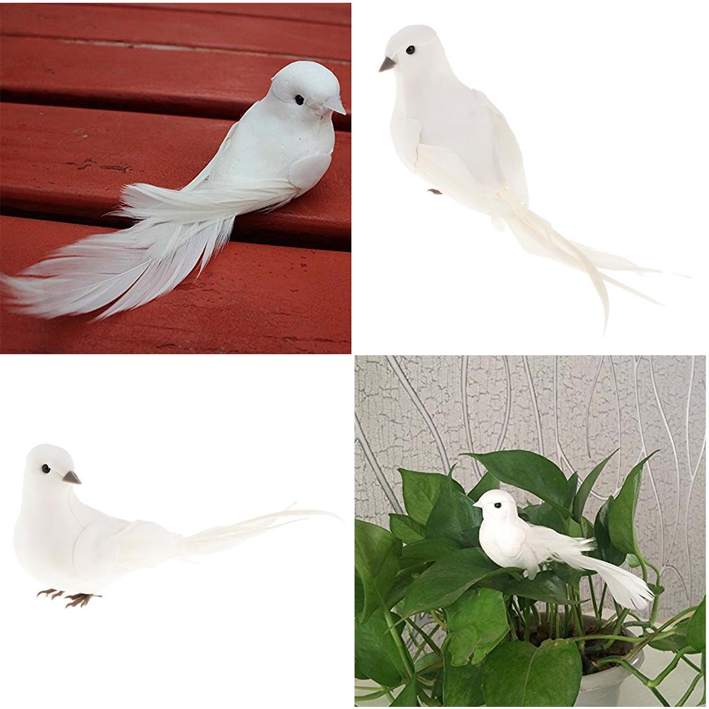 Simulation Bird White Foam Dov - огляд і ціна Bonsai Garden Table