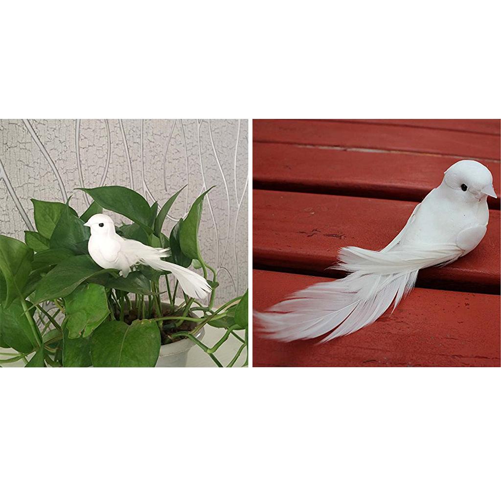 Simulation Bird White Foam Dov - огляд і ціна Bonsai Garden Table