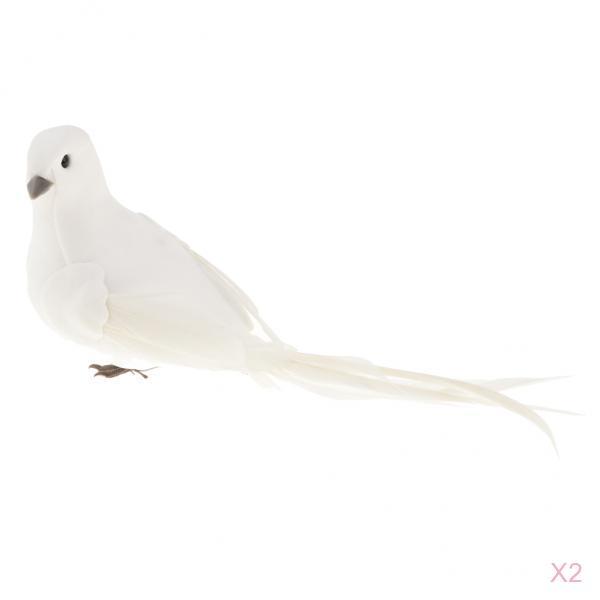 Simulation Bird White Foam Dov - огляд і ціна Bonsai Garden Table