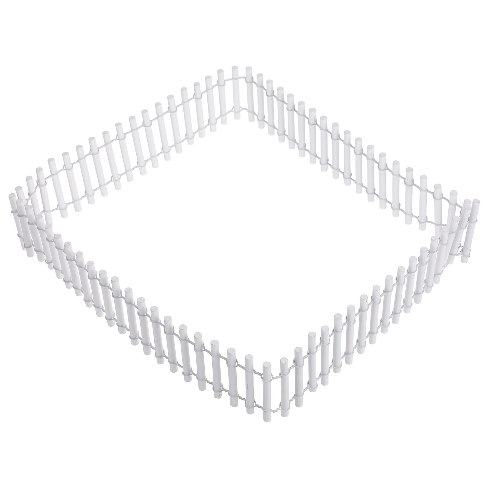 Miniature Wooden Fence White D - огляд і ціна Bonsai Garden Layout