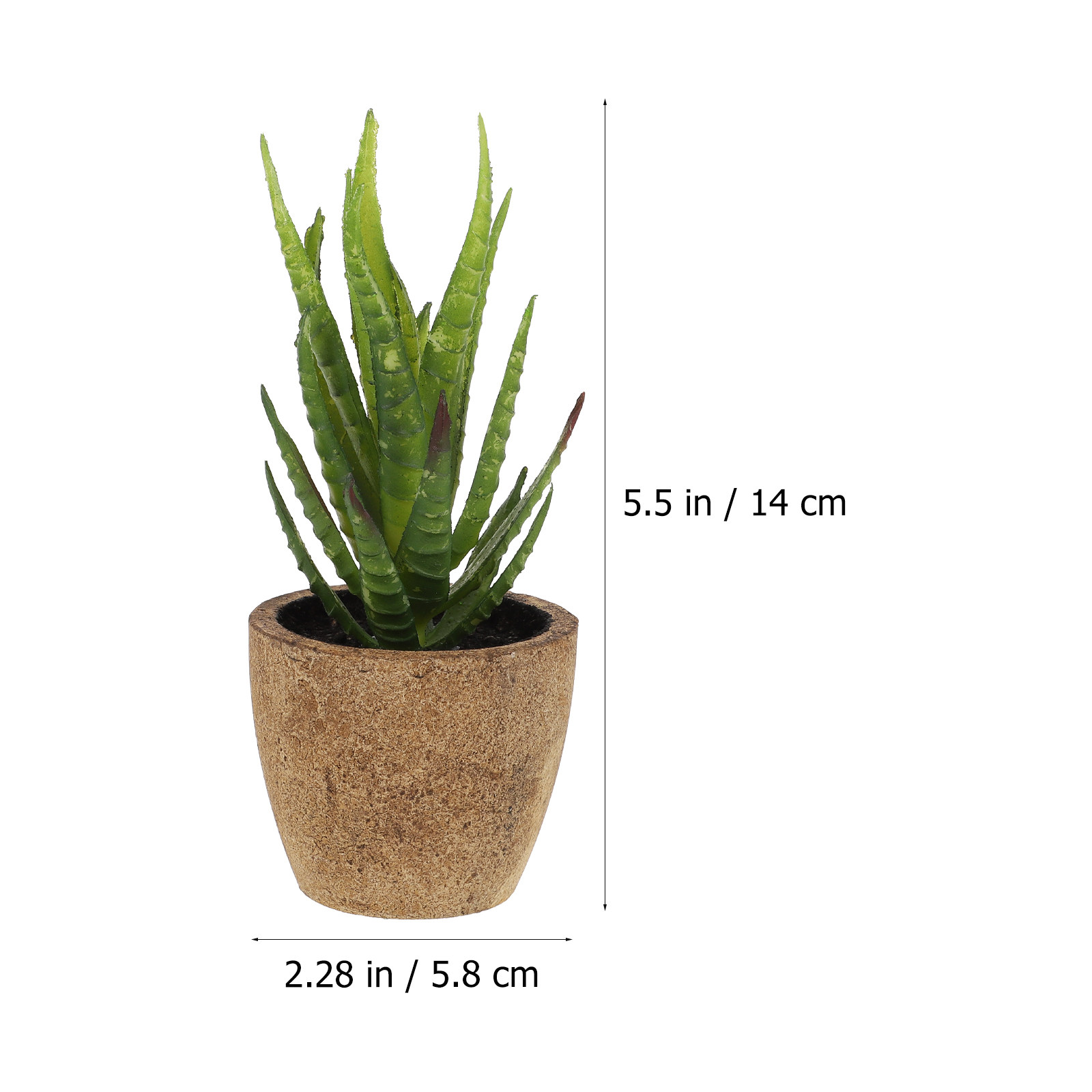 4Pcs Realistic Artificial Succ - огляд і ціна Bonsai Garden Cafe