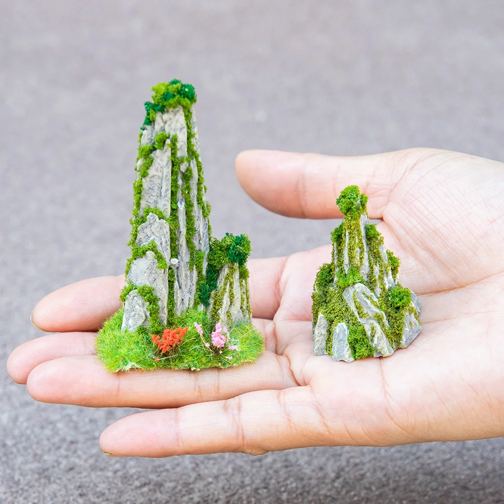 Miniature Rockery Decorative M - огляд і ціна Bonsai Garden Layout