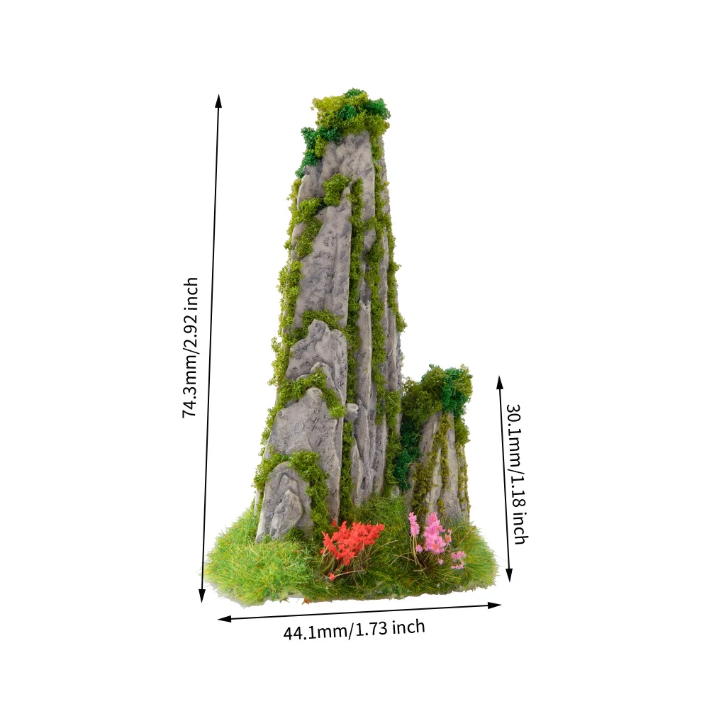 Miniature Rockery Decorative M - огляд і ціна Bonsai Garden Layout