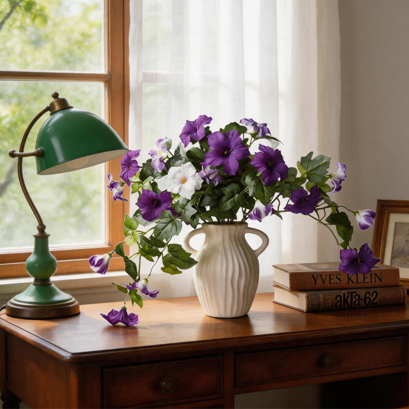 Artificial Silk Flowers Mornin - огляд і ціна Bonsai Garden Layout