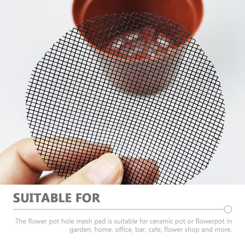 50Pcs Flower Pot Hole Mesh Pad - огляд і ціна Bonsai Garden Cafe