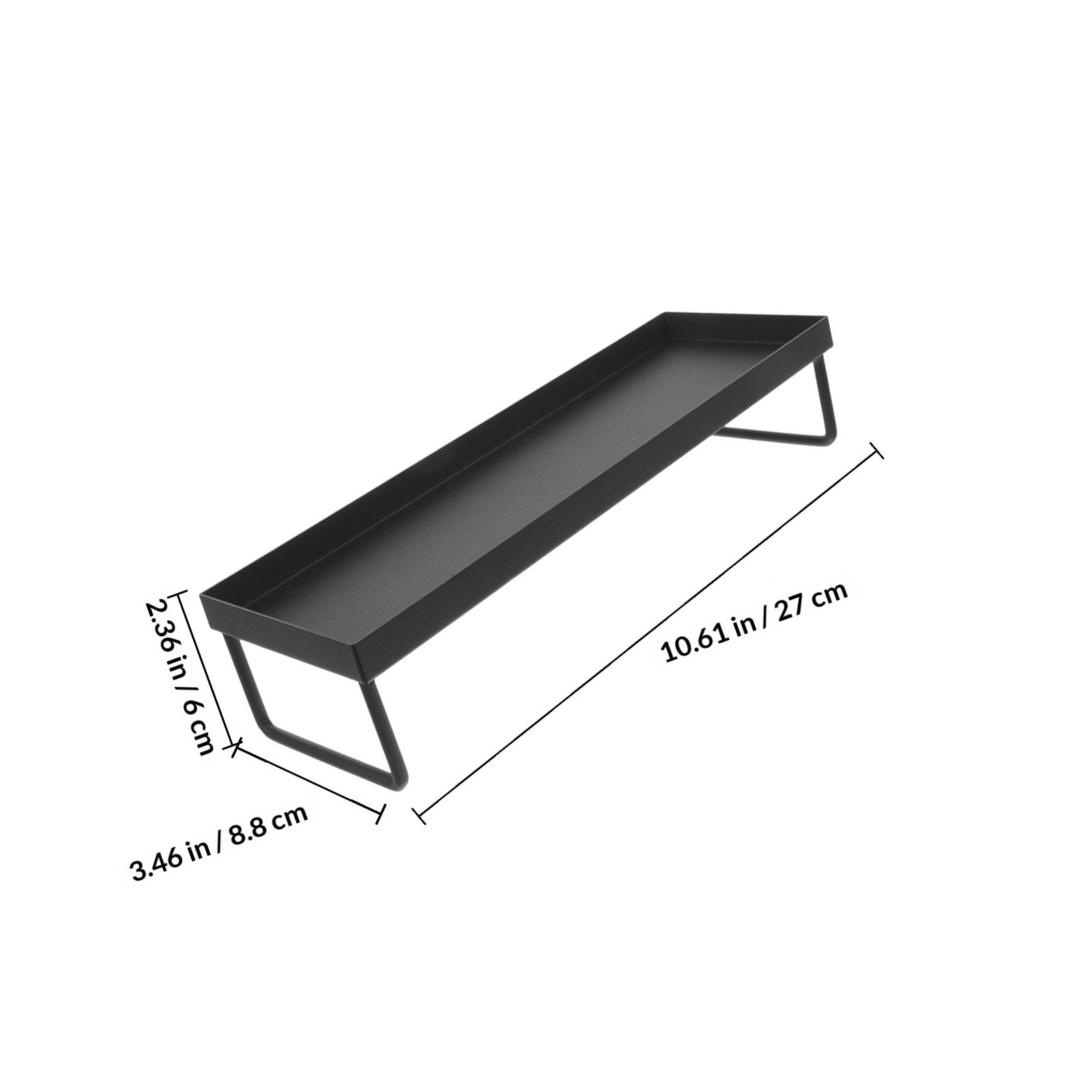Metal Flowers Tray Rectangular - огляд і ціна Bonsai Garden Layout