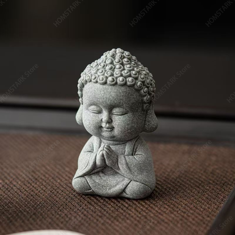 Mini Green Sandstone Buddha Fi - огляд і ціна Bonsai Garden Layout