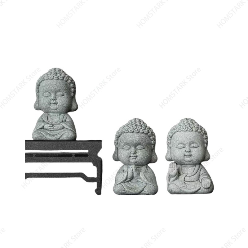 Mini Green Sandstone Buddha Fi - огляд і ціна Bonsai Garden Layout