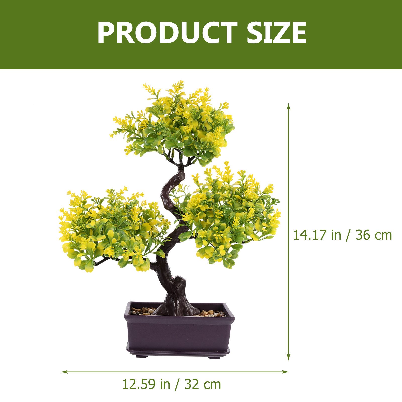 Artificial Bonsai Decor Simula - огляд і ціна Bonsai Garden Cafe